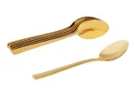 Dessertlusikas Ambition Prato 43382, roostevaba teras, kuldne v., 6 tk, 17 cm
