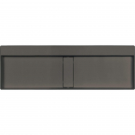 Vannitoa kraanikauss Deante Blur, graniit, 120 cm x 40 cm x 12 cm, antratsiit v.