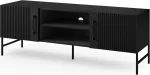 TV-kapp Raftt, must v., 152 cm x 42 cm x 55 cm