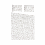 Voodipesukomplekt Domoletti Cendrel MV-7676, valge v., 50 x 70 cm, 160 x 200 cm, 3 tk