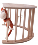 Ronimisredelid lastele Kalune Design Sincap, 100 cm x 51 cm x 60 cm, pruun