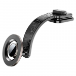 Autotelefoni hoidik Autoserio MH163, 16 cm x 7 cm, must, 125 g