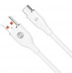 Kaabel Forever USB, USB Type C, 1 m, valge v.