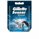 Žiletitera Gillette Sensor Excel, 10 tk
