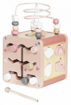 Arendav kuubik Jokomisiada Montessori, 28 cm, roosa v.