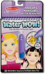 Joonistustarvik Melissa & Doug Water Wow Makeup & Manicures, violetne