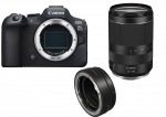 Peeglita kaamera Canon EOS R6 Mark II + RF 24-240mm f/4-6.3 IS USM + Mount Adapter EF-EOS R, must v.