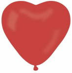 &Otilde;hupallide komplekt erikujuga Gemar Heart, punane v., 100 tk