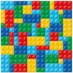 Pabersalvr&auml;tikud Paw Decor Collection Colorful Bricks, 33 cm x 33 cm, mitmev&auml;rviline, 20 tk