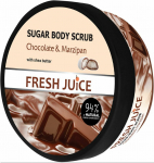 Keha kooriv kreem Fresh Juice Chocolate & Мarzipan, 225 ml