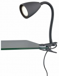 Klambriga laualamp Trio Wanda, GU10, 10W, must v./must v.