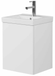 Valamualune vannitoa kapp Viskan PRO 40 1L V, valge v., 34.5 cm x 39 cm x 49 cm