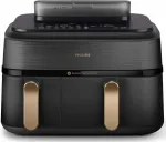 Kahjustatud pakendiga toode. Kuuma&otilde;hufrit&uuml;&uuml;r Philips 5000 seeria NA552/00, must v., 2750 W, 9 l