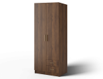 Riidekapp ADRK Novaro 80, kuld v./p&auml;hklipuu v., 52.1 cm x 80 cm x 206.6 cm