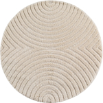 Vaip sise Art 3D 1122, kreemjasvalge, 160 cm x 160 cm