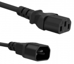 Juhe Qoltec C13 / C14 for UPS IEC C14, IEC C13, 3 m, must v.