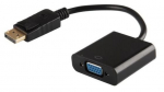 Adapter Savio Displayport, VGA, 0.15 m, must v.