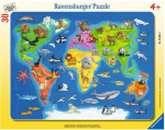 Pusle Ravensburger Animals of the World 066414, 32.5 cm x 24.5 cm, 30 tk, mitmev&auml;rviline