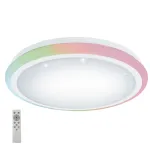 Valgusti plafoon Eglo Lipari 33195, LED, 3000 - 6500 &deg;K, 1 x 30 W, valge v. / valge v.