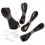 Juhe Phanteks Extension Cable Set, 0.5 m, h&otilde;be/must