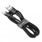 Juhe Baseus, USB 2.0/Lightning, 200 cm, must v.