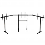 M&auml;ngurool Next Level Racing Free Standing Triple Monitor Stand, must v.