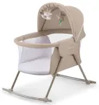 Beebi reisivoodi KinderKraft Lovi 88 x 61 cm, liivakarva pruun v.