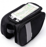 Mobiiltelefoni kott Meteor Torys, s&uuml;nteeskiud, must v.