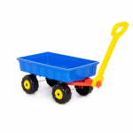 Liivakasti m&auml;nguasjade komplekt Polesie Trolley, sinine v./must v./punane v., 605 mm x 235 mm