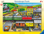 Pusle Ravensburger Train Station 052349, 24.5 cm x 32.5 cm, 41 tk, mitmev&auml;rviline