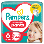 P&uuml;ksm&auml;hkmed Pampers Pants, 6 suurus, 13 - 19 kg, 44 tk