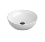 Vannitoa kraanikauss Ravak Uni Slim 400 B, keraamiline, 40 cm x 40 cm x 12.5 cm, valge v.