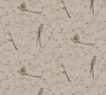 Tapeet A.S.Creation Birds 382225, vin&uuml;&uuml;l, h&otilde;be v./beež v.