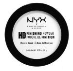 Kompaktne pulber NYX Professional Makeup HD Finishing Powder, valge v., translucent, 2.8 g