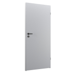 Uks Domoletti Basic RAL9010, parempoolne, valge v., 203 x 105.2 x 4 cm