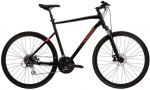 Jalgratas m&auml;gi- Kross Evado 3.0, 28 ", M raam, must/oranž