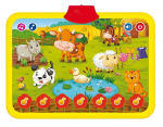 Hariv matt Bo. Playmat Farm Animals, EN, kollane v./mitmev&auml;rviline