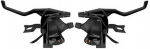 K&auml;iguvahetuse nupp SunRace Trigger Shift Left STM503, alumiinium, must v.