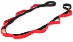 Takistuskumm Gymstick Stretching Belt, 180 cm x 2.5 cm x 0.5 cm, must v.