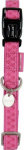 Kaelarihm koertele Zolux Mac Leather, fuksia (magenta), 280 - 400 mm x 15 mm, 28-40