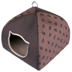 Kassimaja Hobbydog Igloo IGLJBL4, pruun, 49 cm x 49 cm