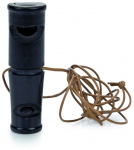 M&auml;nguasi koerale, treeninguks Beeztees Whistle, 7 cm, must v., M