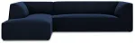 Nurgadiivan Micadoni Home Ruby 4 Seats, s&uuml;gavsinine v., vasak, 273 x 180 cm x 69 cm