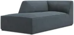 Diivan Micadoni Home Ruby Corduroy Chaise Longue, sinine v., vasak, 181 x 93 cm x 69 cm