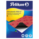 S&ouml;epaber Pelikan Interplastic 1022 G, A4, must, 29.7 cm x 21 cm