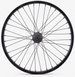 Jalgratta ratas WeThePeople Helix Front, alumiinium/nailon, must/punane, 20"