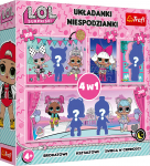 Pusle 4in1 Trefl LOL Surprise! 93306, 28.5 cm x 20.5 cm, 207 tk, mitmev&auml;rviline