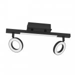 Valgusti lagi Eglo Cardillio 900514, LED, 3000 &deg;K, 3 x 3.2 W, must v.