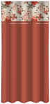 &Ouml;&ouml;kardin ZMK-003, oranž v./punane v./roosa v., 160 cm x 250 cm