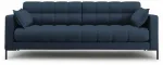 Diivan Micadoni Home Mamaia 3 Seats, s&uuml;gavsinine v., 177 x 92 cm x 75 cm